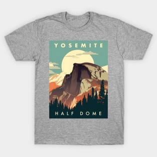 Yosemite National Park Half Dome T-Shirt